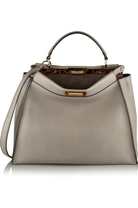 fendi peekaboo grau|Fendi peekaboo suede.